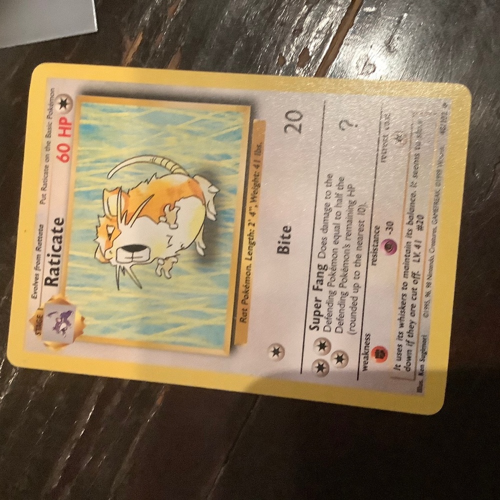 Pokemon card